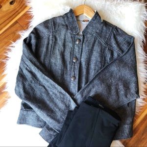 Free People Cropped Blazer!